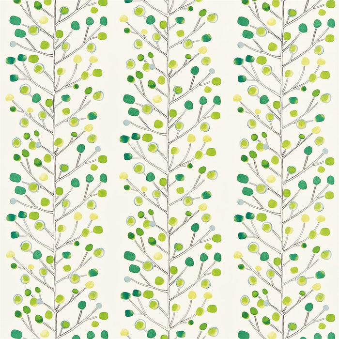 Scion Berry Tree Emerald/Chalk/Lime 120051 Fabric NMEL120051