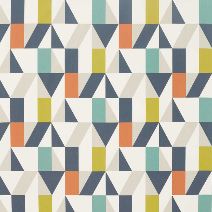 Scion Nuevo Citrus/Paprika/Forest 120711 Fabric NNUE120711