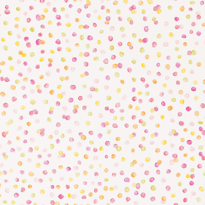 Scion Lots of Dots Blancmange/Raspberry/Citrus 111284 Wallpaper NSCK111284