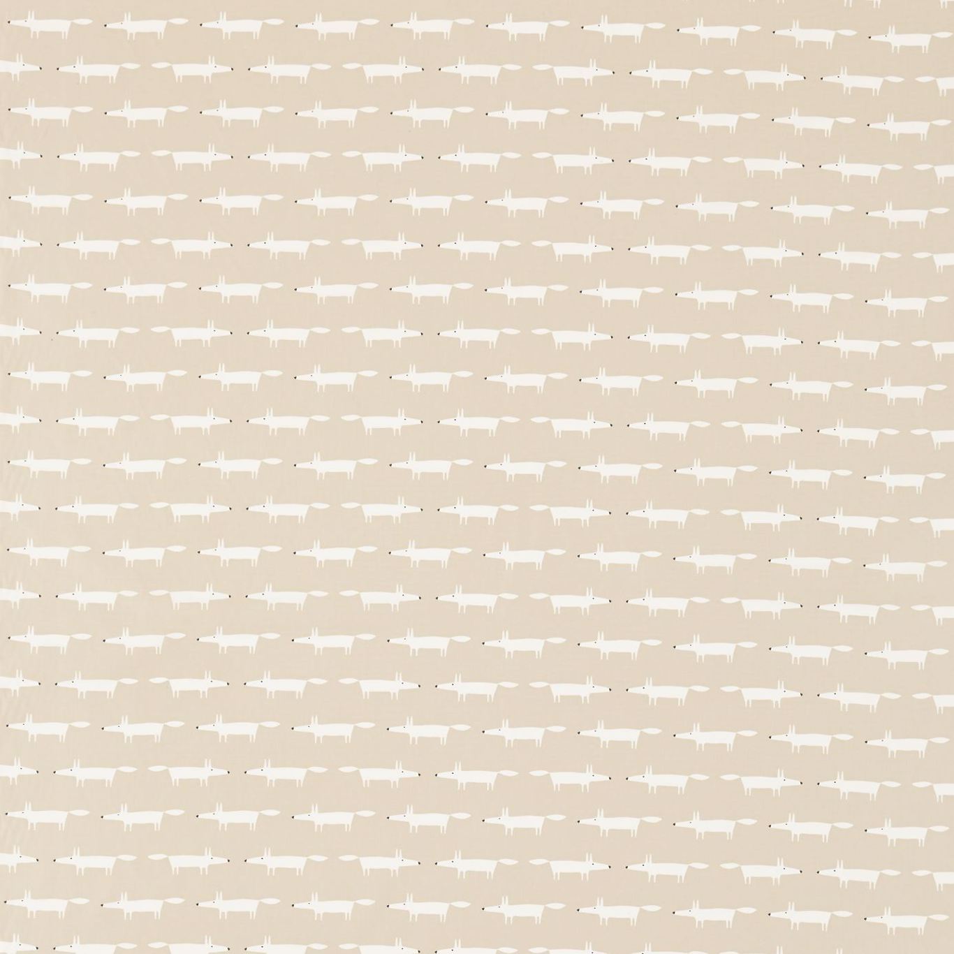 Scion Little Fox Snow 120463 Fabric NSCK120463