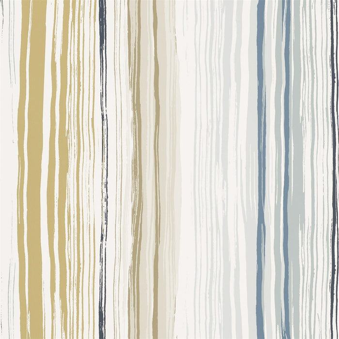 Scion Zing Denim/Ochre/Slate 110826 Wallpaper NSWA110826