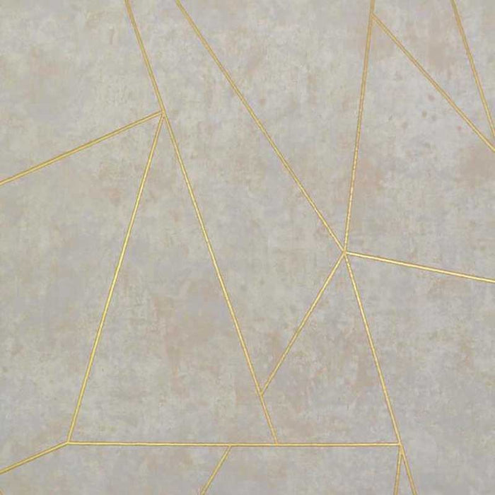 York Nazca Neutral/Gold Wallpaper NW3504