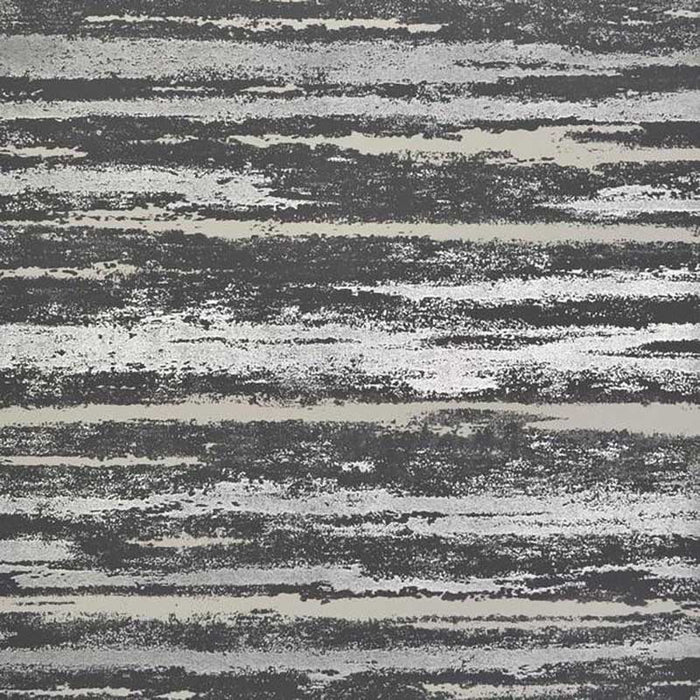 York Atmosphere Black/Silver Wallpaper NW3541