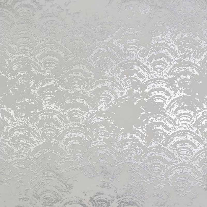 York Eclipse White/Silver Wallpaper NW3596