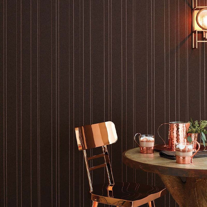 Maya Romanoff Cozy Nestle Dark Grey Flannel w/Dusk Wallpaper MR-CZ-2055-D