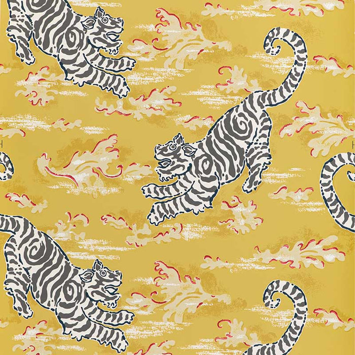 Lee Jofa Bongol Paper Citrine Wallpaper P2020107.4039.0