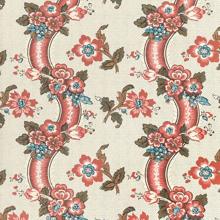 Lee Jofa Benday Paper Red/Blue Wallpaper P2020111.195.0