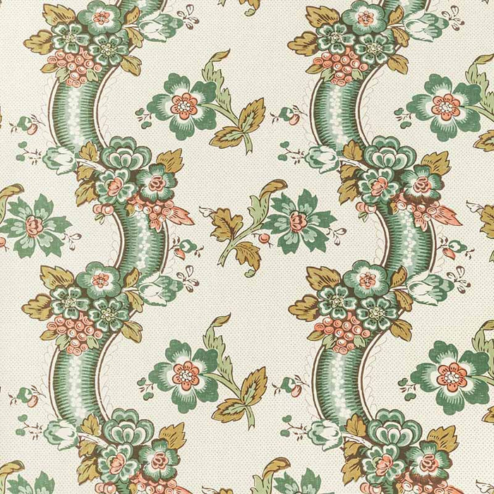 Lee Jofa Benday Paper Green/Rose Wallpaper P2020111.317.0