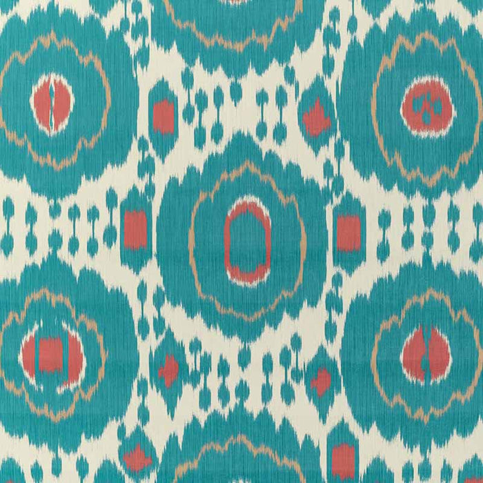 Brunschwig & Fils Mayenne Aqua Wallpaper P8020114.3519.0