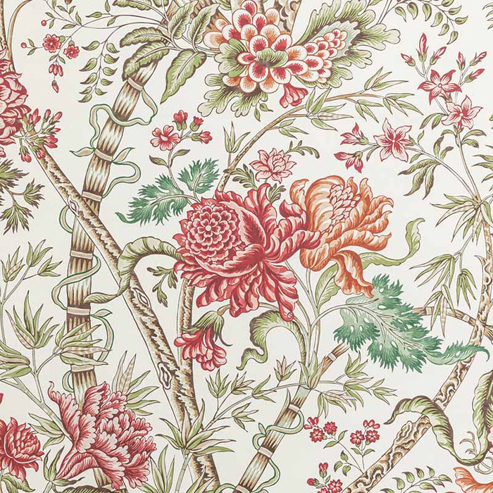 Brunschwig & Fils Luberon Berry/Leaf Wallpaper P8022100.73.0