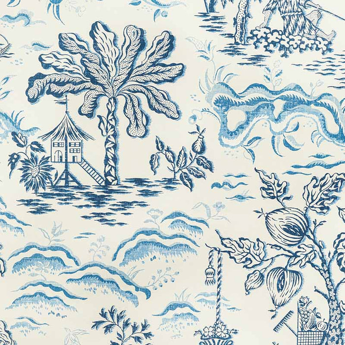 Brunschwig & Fils Valensole Navy/Sky Wallpaper P8022101.55.0