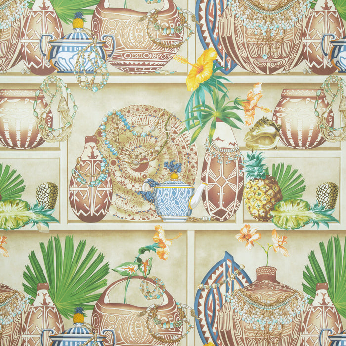 Brunschwig & Fils Maizan Calypso Wallpaper P8022107.9175.0