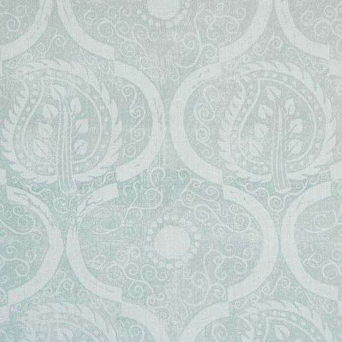 Lee Jofa Persian Leaf Aqua Wallpaper PBFC-3503.13.0