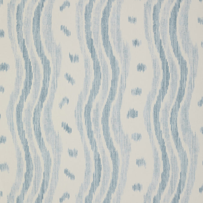 Lee Jofa Ikat Stripe Wp Pale Blue Wallpaper PBFC-3531.1115.0