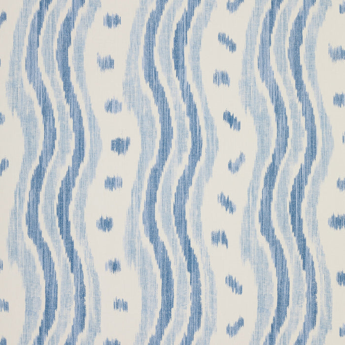 Lee Jofa Ikat Stripe Wp Azure Wallpaper PBFC-3531.155.0