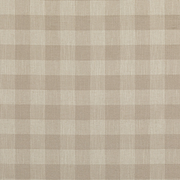 Baker Lifestyle Block Check Stone Fabric PF50490.140.0