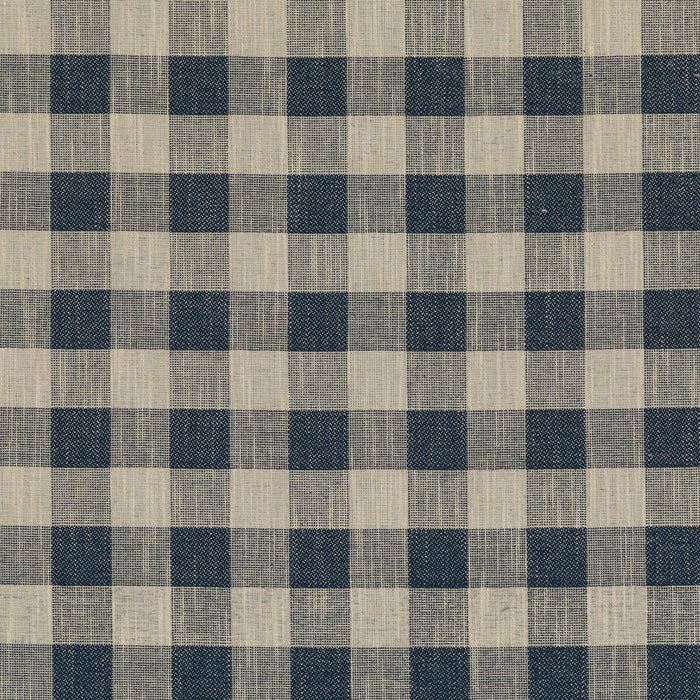 Baker Lifestyle Block Check Indigo Fabric PF50490.680.0