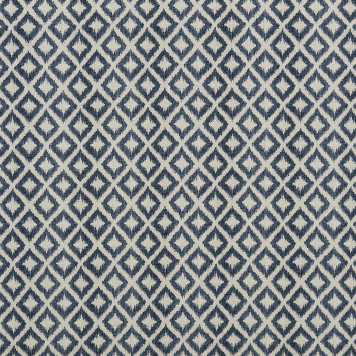 Baker Lifestyle Salsa Diamond Indigo Fabric PP50431.2.0