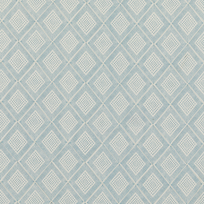 Baker Lifestyle Block Trellis Aqua Fabric PP50484.3.0