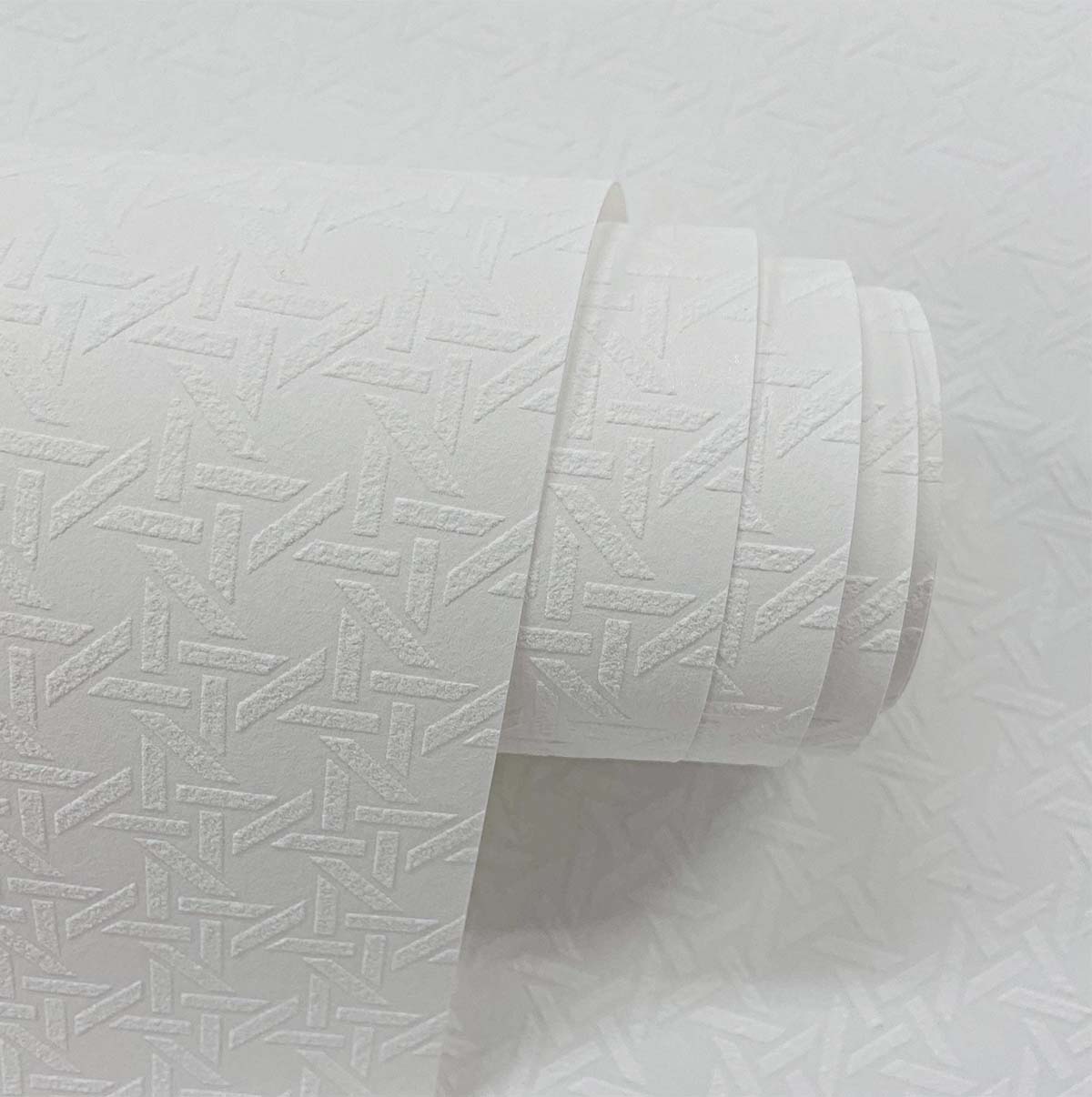 Seabrook Designs Wicker White Wallpaper PW20700