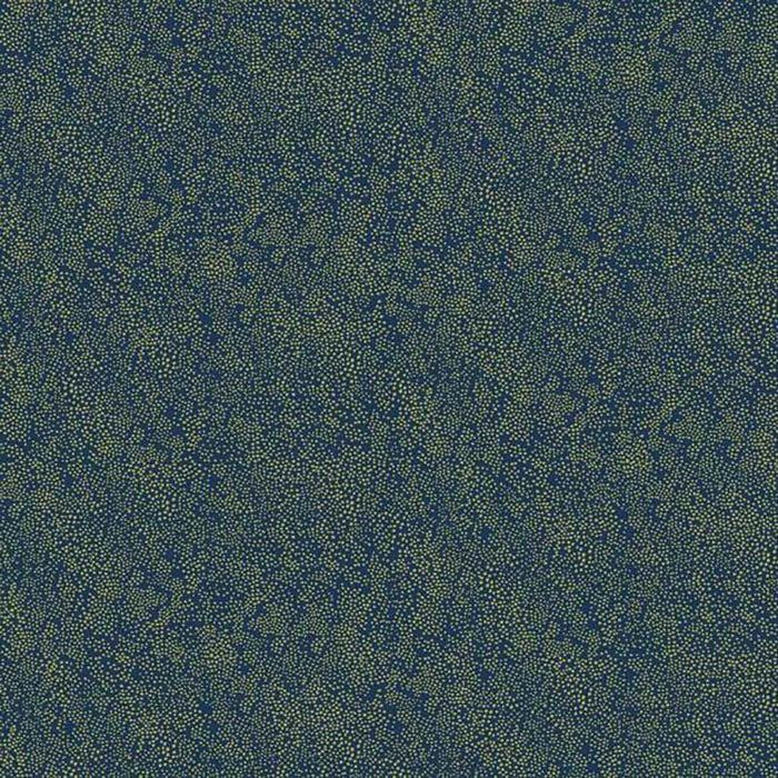 Rifle Paper Co Champagne Dots Gold/Navy Wallpaper RI5113