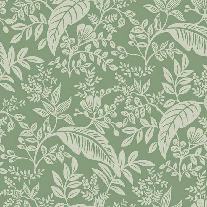 Rifle Paper Co Canopy Sage Wallpaper RI5140