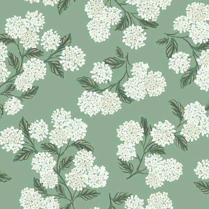 Rifle Paper Co Hydrangea Jade Wallpaper RI5145