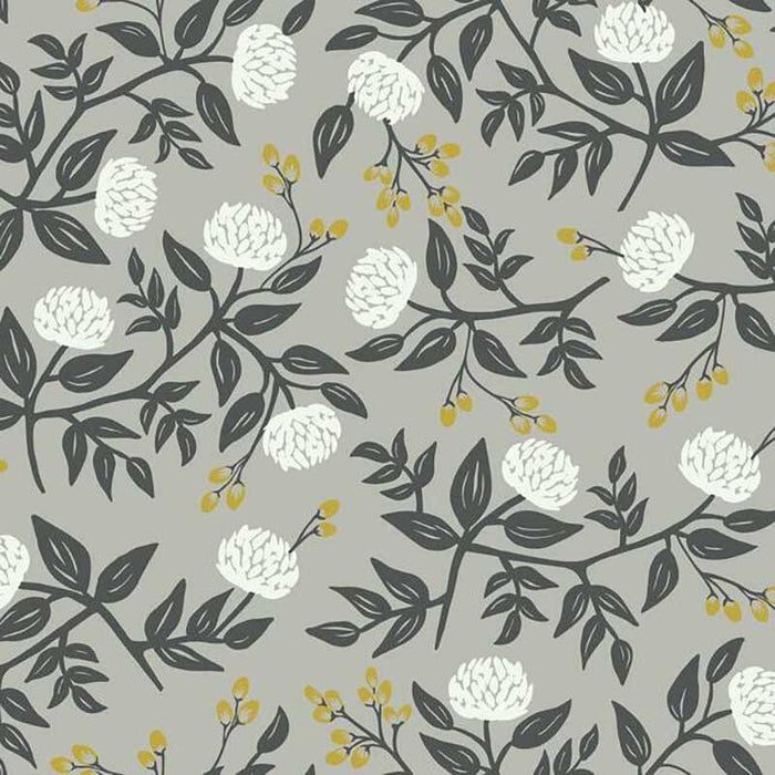 Rifle Paper Co Peonies Gray Wallpaper RI5152