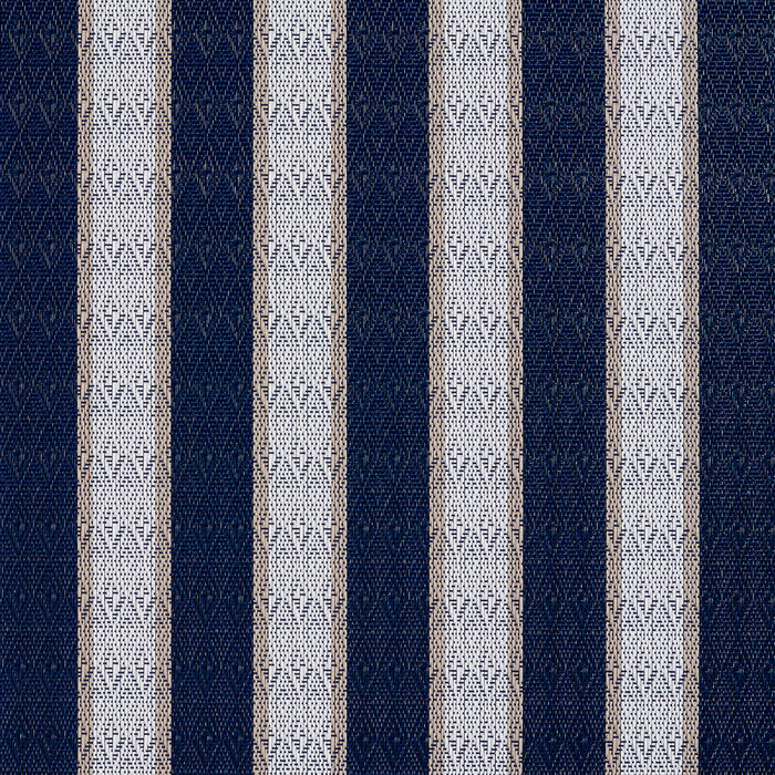 Charlotte Cobalt Stripe Fabric Sample S116