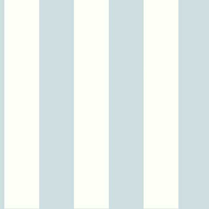 York 3" Stripe Blue/White Wallpaper SA9176