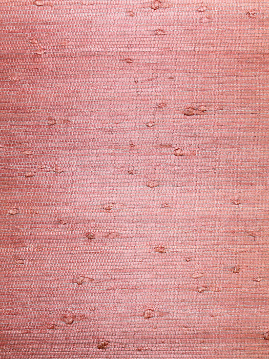 Scalamandre Heavy Tightweave Jute Red Wallpaper SC 0002G1196