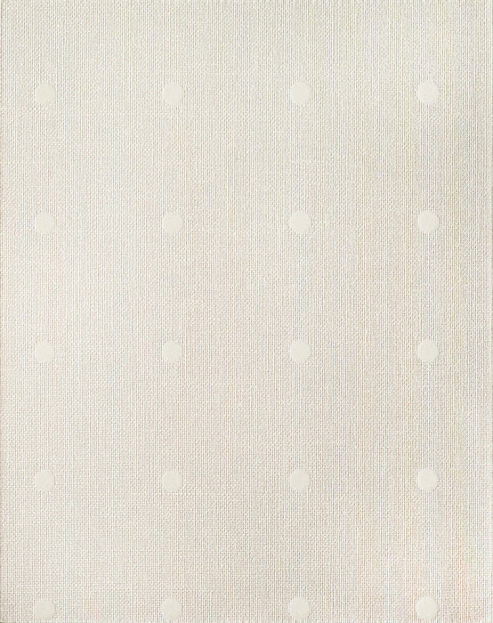 Scalamandre Rivet Flocked Wallcovering Cream Wallpaper SC 0002WP88541