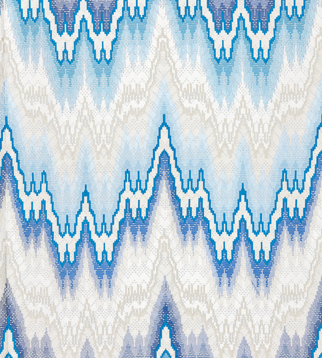 Scalamandre Bargello Cerulean Fabric SC 000227070