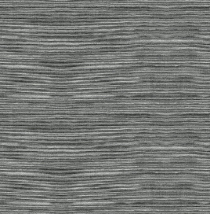 Stacy Garcia Home Seaside Faux Sisal Slate Grey Peel & Stick Wallpaper SG11508