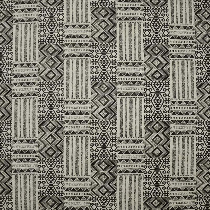 Maxwell Sand Maze Black Spice Fabric SJW335