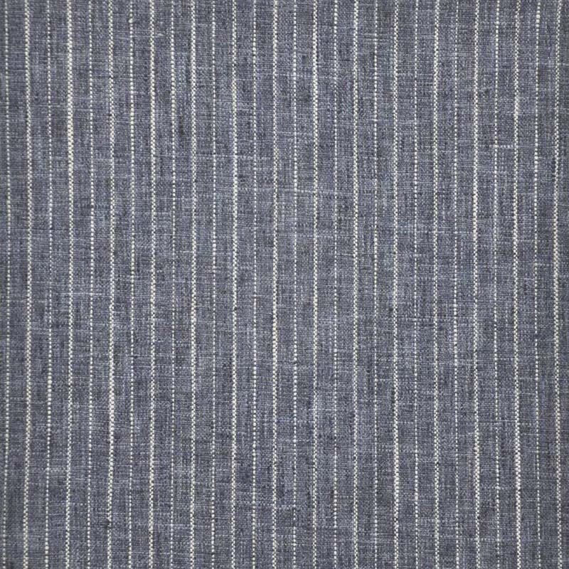 Maxwell Strikethrough Indigo Fabric SKY817