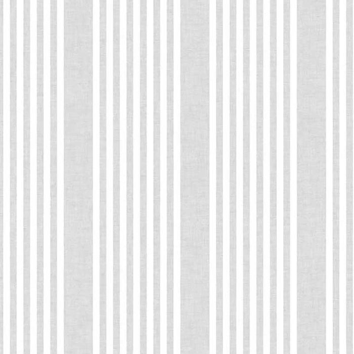 York French Linen Stripe Gray Wallpaper SR1582