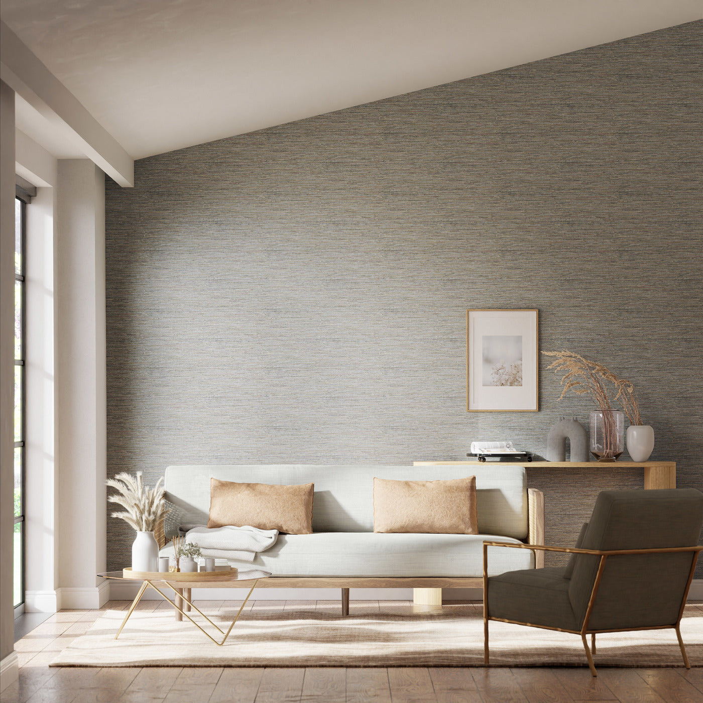 Harlequin Seri Pebble/Mist 111863 Wallpaper EANV111863