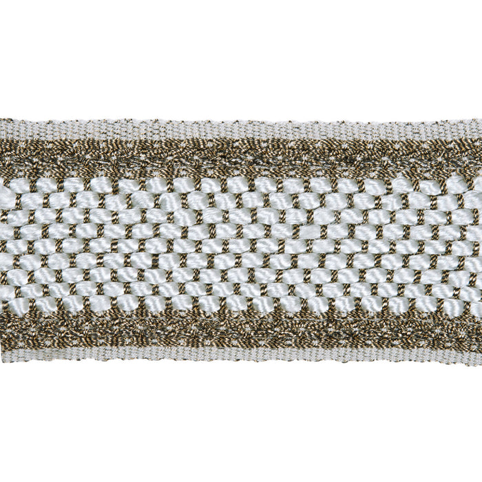 Kravet Couture Hammered Braid Titanium Trim T30642.1176.0