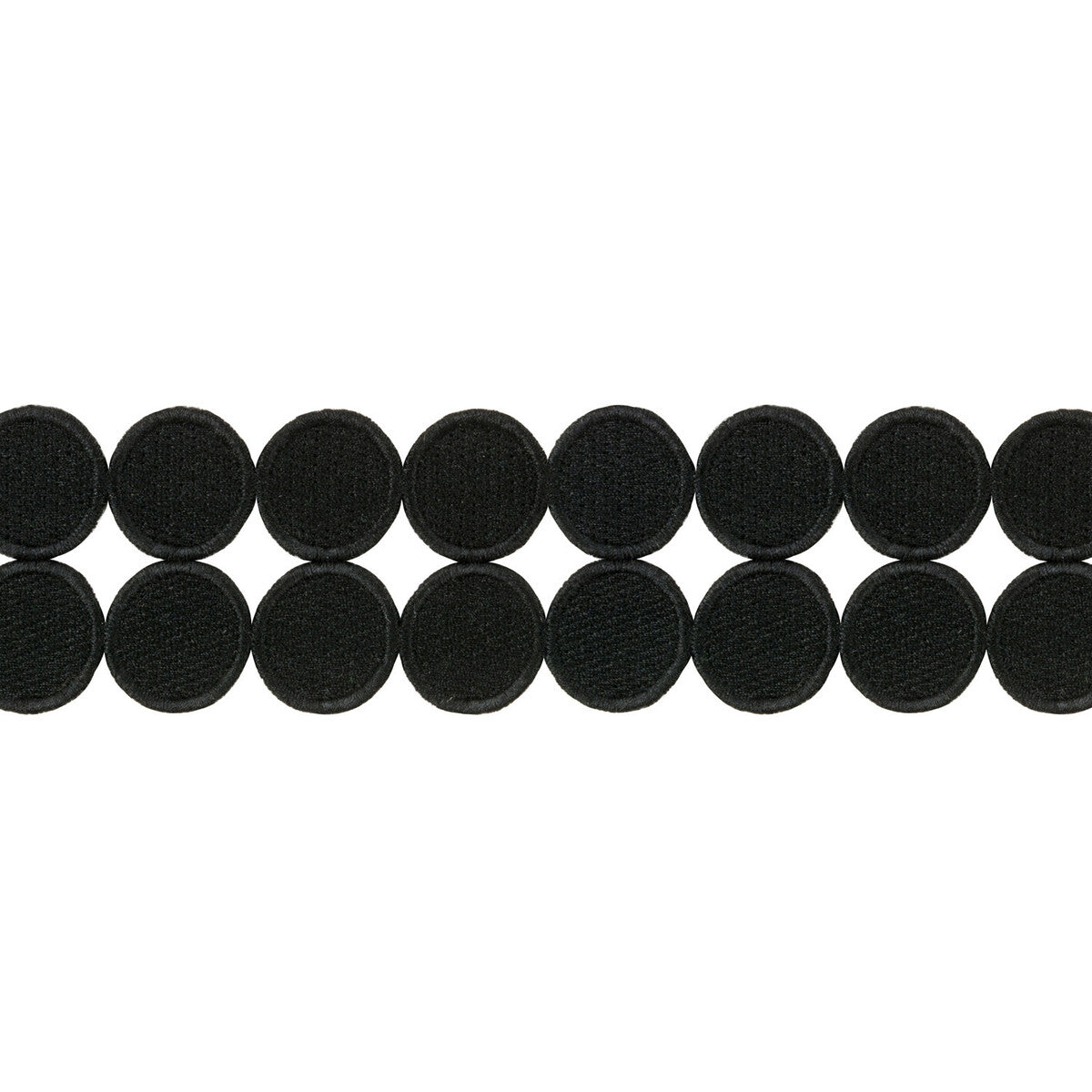 Kravet Design Double Dot Black Trim T30737.8.0