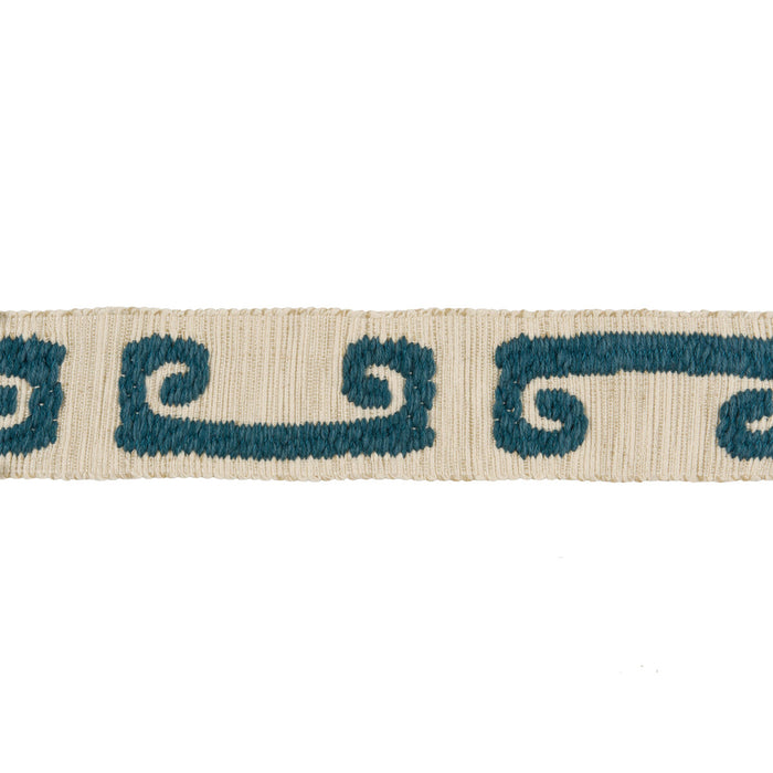 Kravet Design Wonky Key Teal Trim T30751.355.0