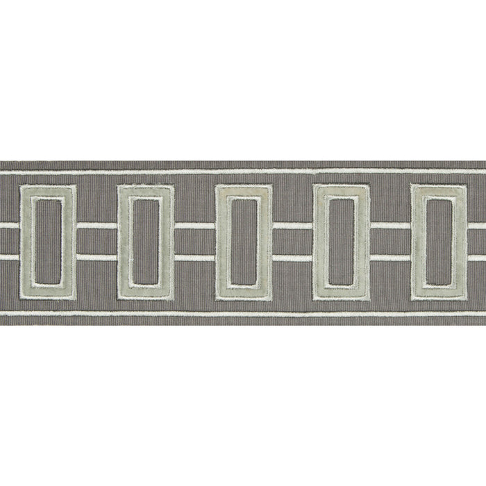 Kravet Design Grid Lock Steel Grey Trim T30769.11.0