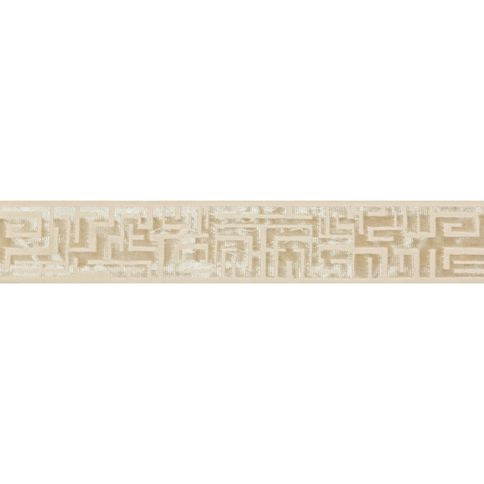 Kravet Design Velvet Maze Cream Trim T30778.1.0