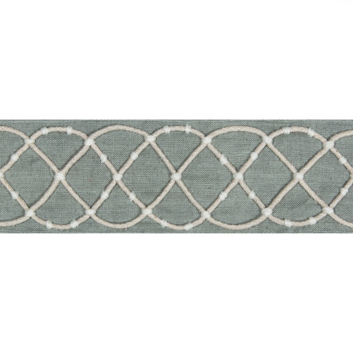 Kravet Basics Fisherman's Net Silver Trim T30800.1101.0