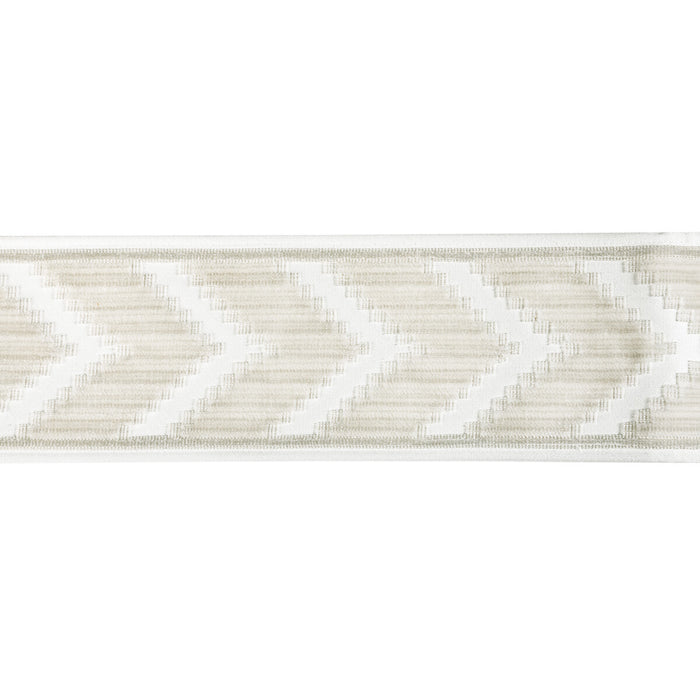 Kravet Couture Chevron Velvet Tape Blanc Trim T30828.1601.0