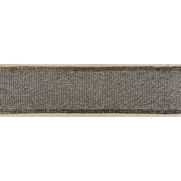 Kravet Couture Luxe Bead Tape Graphite Trim T30836.821.0