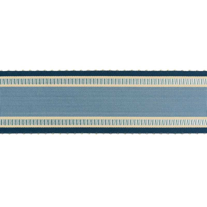 Brunschwig & Fils Soie Ribbon Canton Blue Trim T8012521.5.0