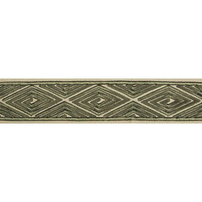 Brunschwig & Fils Labyrinthe Tape Green Trim T8017102.30.0