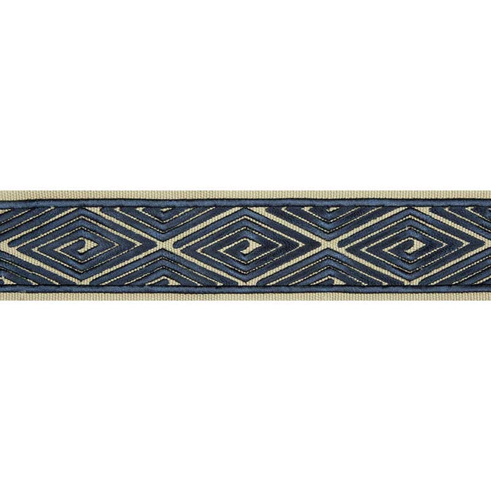 Brunschwig & Fils Labyrinthe Tape Navy Trim T8017102.50.0