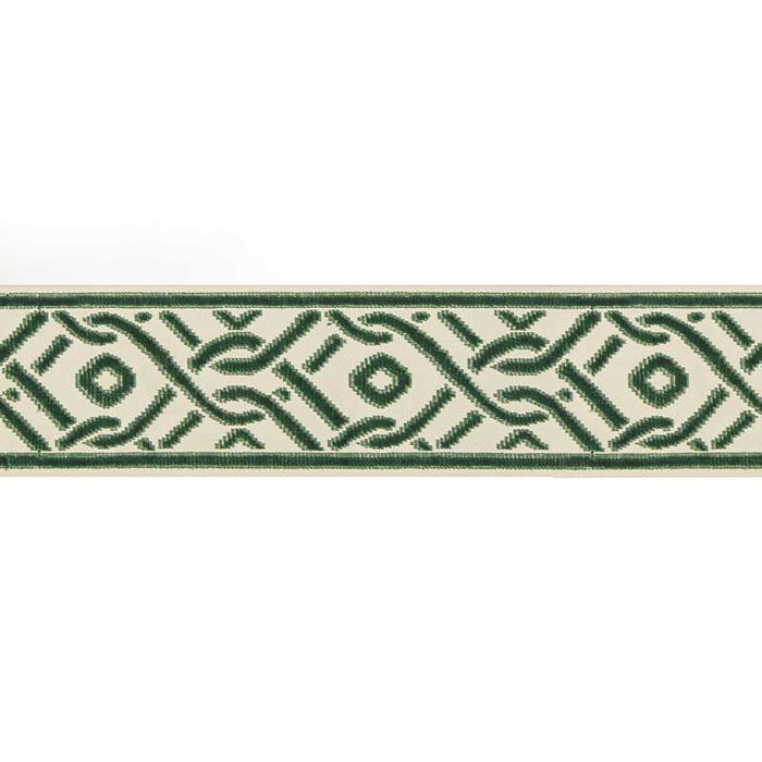 Brunschwig & Fils Pailou Tape Evergreen Trim T8019102.33.0